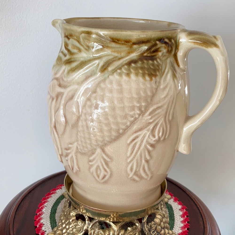 Vintage and Rare Harvest Goods ceramic pitcher
